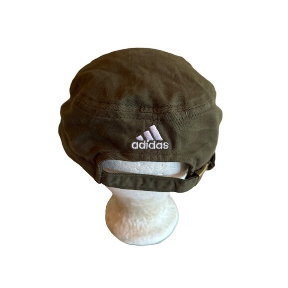 Adidas Olive Green Adjustable Baseball Cap With M Logo - Picture 3 of 7